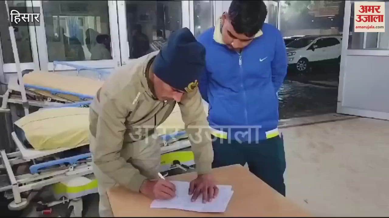 VIDEO : Accountant dies due to electric shock in Sector 14 of Hisar