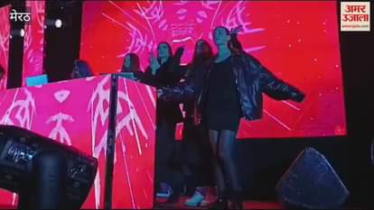 VIDEO : Meerut: Russian dancer created a stir