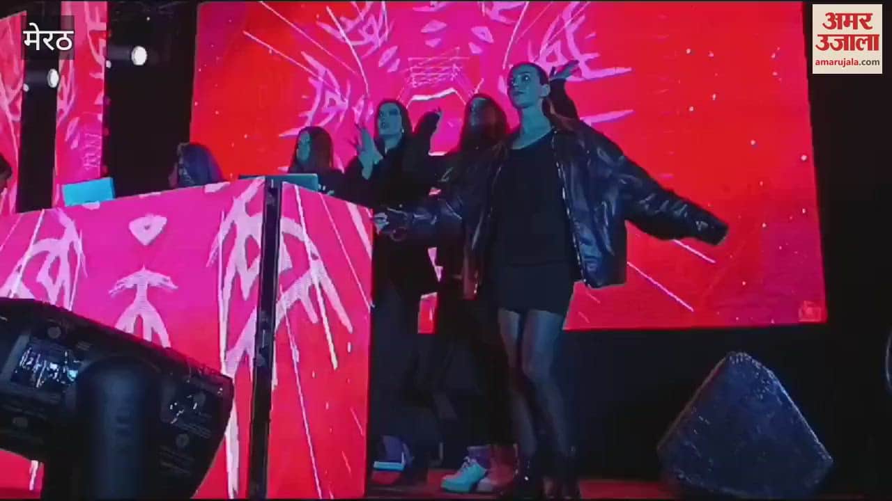 VIDEO : Meerut: Russian dancer created a stir