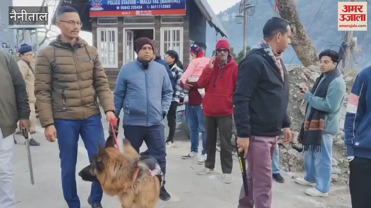 VIDEO : नए साल पर व्यवस्थाओं पर नजर रखने के लिए पुलिस ने सेगवे स्कूटर से गश्त की