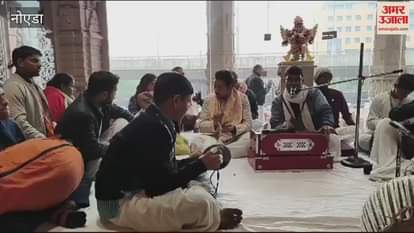 VIDEO : Crowd of devotees gathered in ISKCON temple on New Year