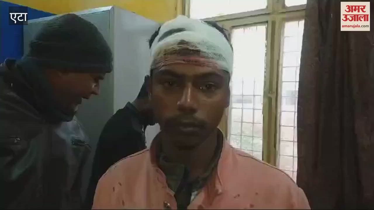 VIDEO : दुकान का किराया मांगने गया युवक...किराएदार ने फोड़ दिया सिर