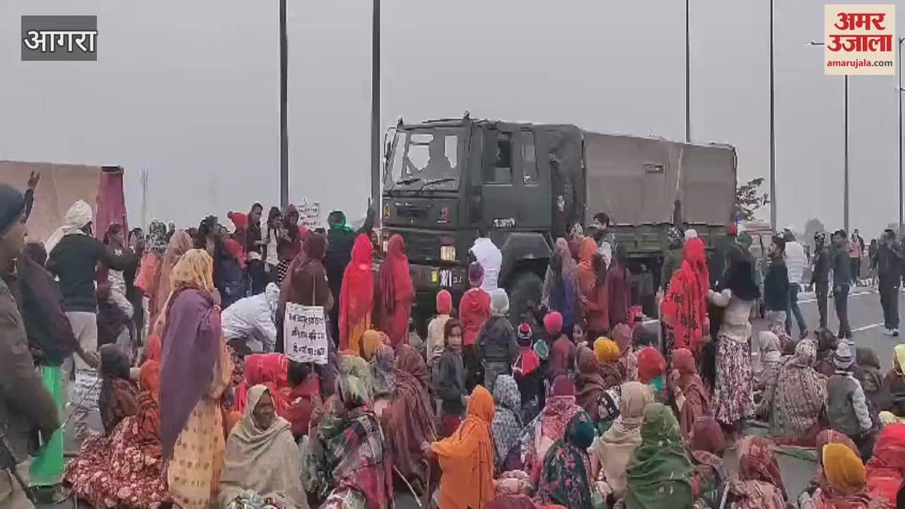 VIDEO : ये हैं किसान...इनर रिंग रोड पर धरना और जाम के दौरान जब निकली सेना की गाड़ी और एंबुलेंस, तो दिया रास्ता