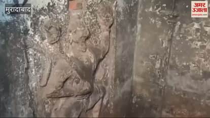 VIDEO : sanctum sanctorum of Gaurishankar temple opened after 43 years in Moradabad, idols found during excavation