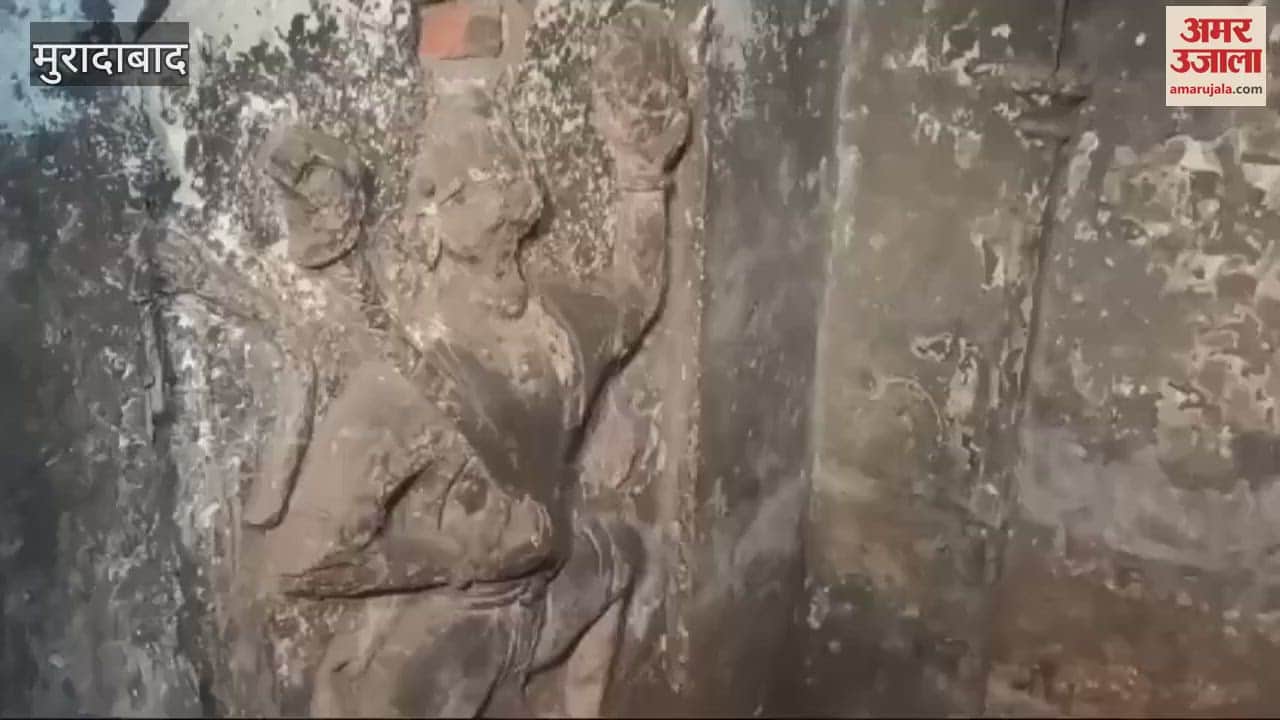 VIDEO : sanctum sanctorum of Gaurishankar temple opened after 43 years in Moradabad, idols found during excavation