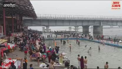 VIDEO : Paush Amavasya, devotees earned merit by bathing in Ganga and religious rituals were performed