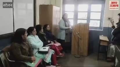 VIDEO : shiksha samvad between teachers and parents took place in Government Senior Secondary School Solan