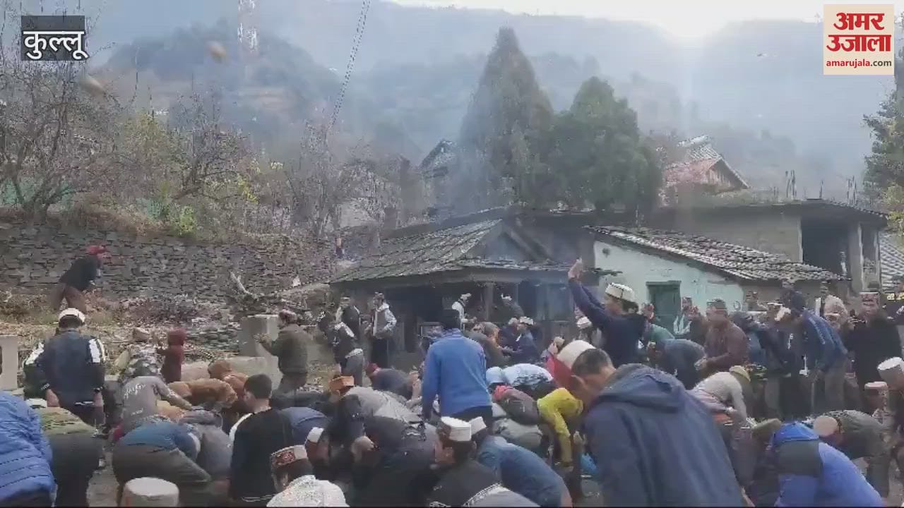 VIDEO : Worship of Diyaali with barley and walnuts Kharahal valley smelled of dishe