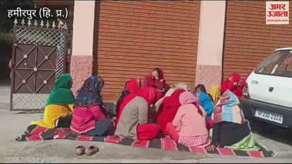 VIDEO : The villagers once again got united over the dispute of demolition of the temple in Ubak of Gram Panchayat Kuthera