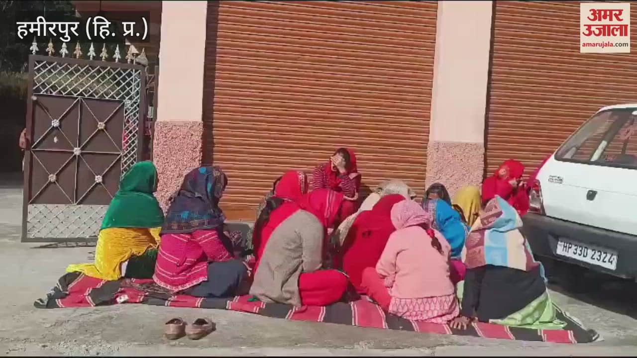 VIDEO : The villagers once again got united over the dispute of demolition of the temple in Ubak of Gram Panchayat Kuthera