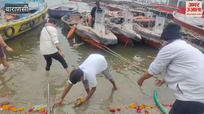 VIDEO : call of Ganga new year in varanasi Namami Gange special appeal awareness cleanliness