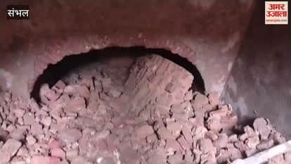 VIDEO : Excavation up to 15 feet in the ancient stepwell of Chandausi, traces of doors found