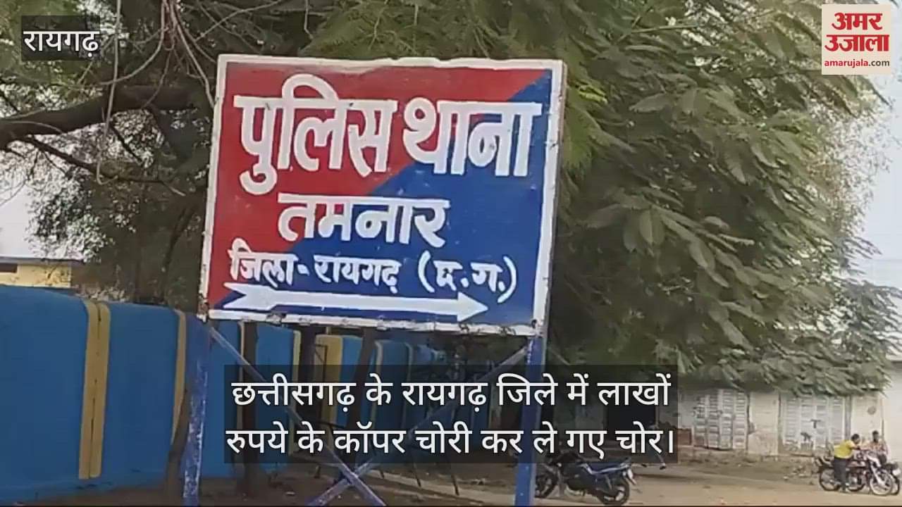 VIDEO : Goods worth lakhs stolen from a company's warehouse in Raigarh