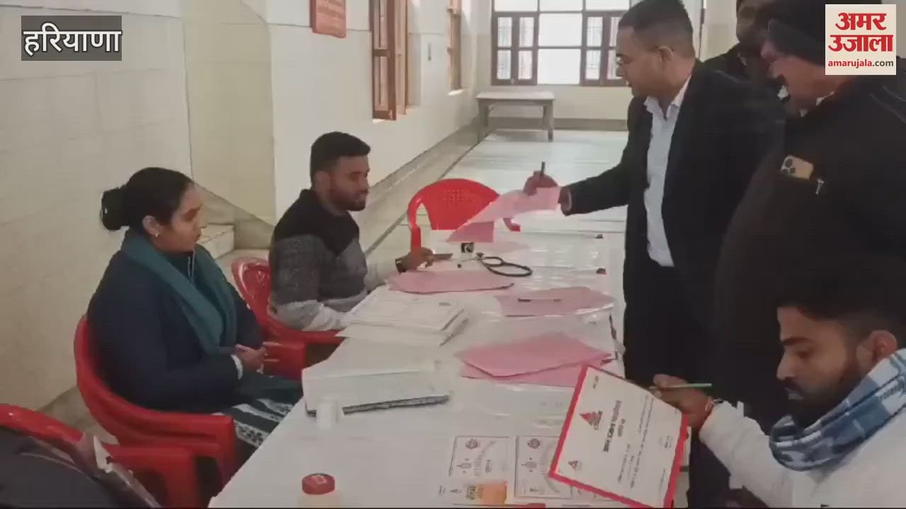 VIDEO : enthusiasm of the youth was seen in the blood donation camp in Rohtak