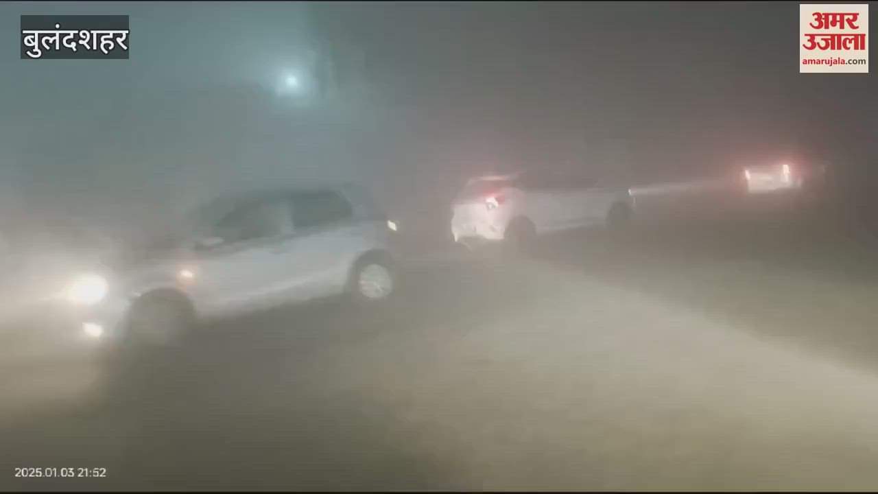 VIDEO : Fog is very bad in Bulandshahr