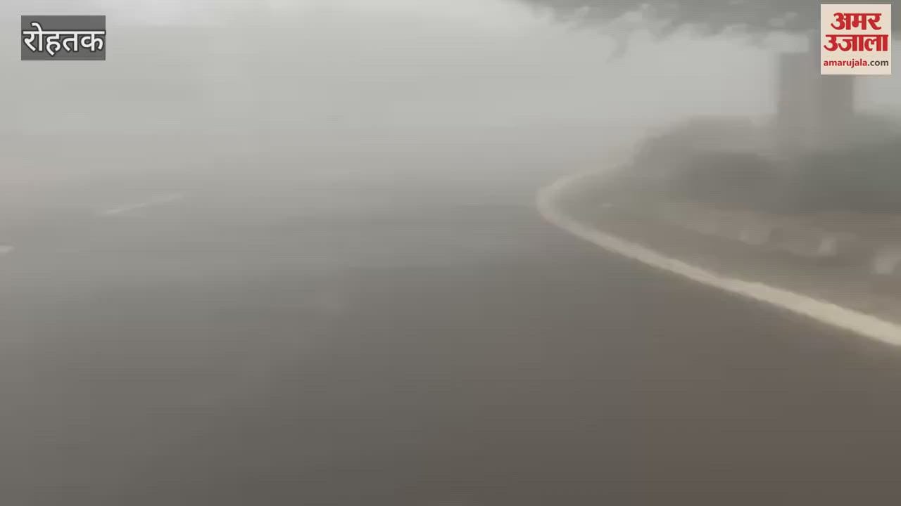 VIDEO : Fog in Rohtak