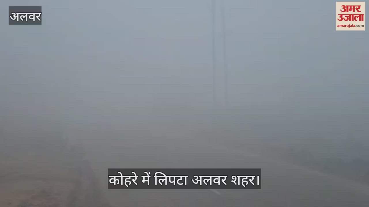 Winter became deadly in Alwar. Roads became deserted.