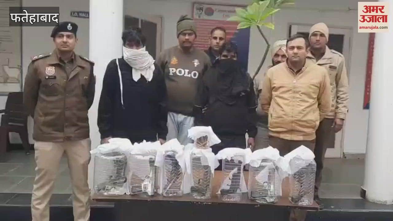 VIDEO : CIA Fatehabad Police arrested two youths with weapons from Bhuna