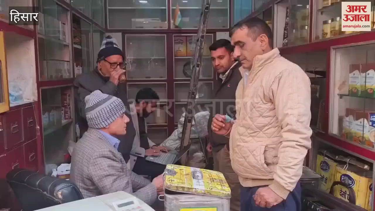 VIDEO : CM Flying Squad raids on Desi Ghee shops in Hisar