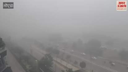 VIDEO : Fog looms in Greater Noida