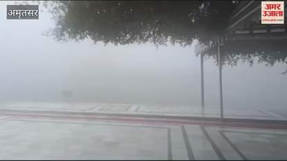 VIDEO : Fog in Amritsar