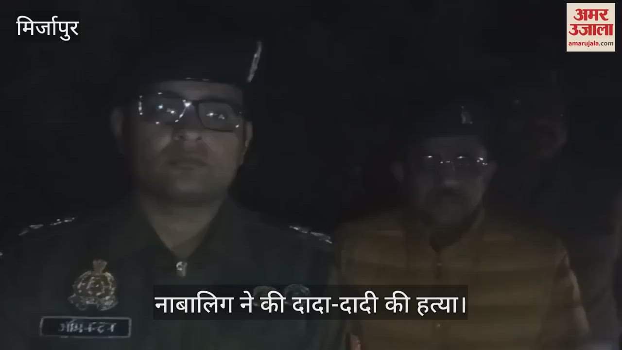 VIDEO : Grandparents murdered by minor boy in Mirzapur