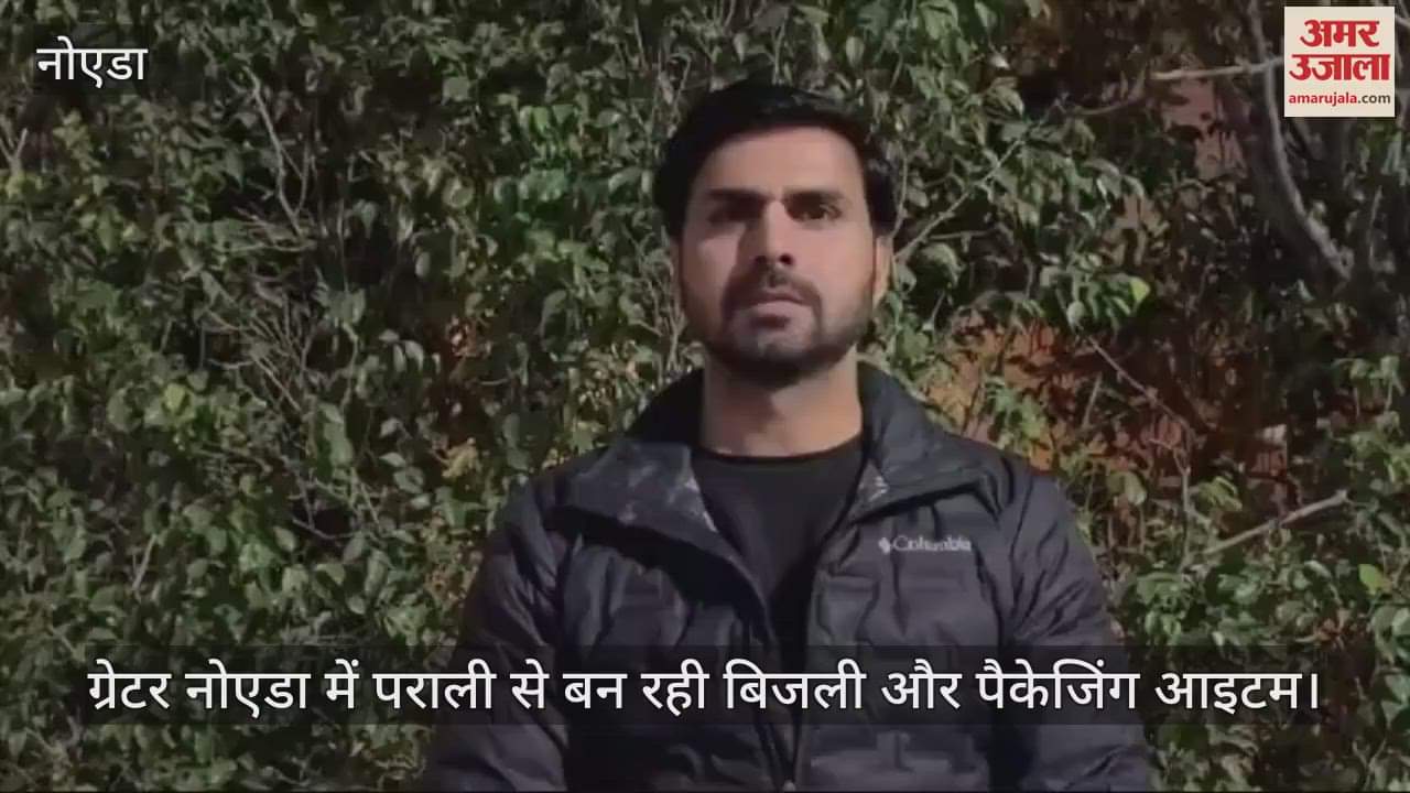 VIDEO : ग्रेनो में पराली से बन रही भांप, तीन कंपनियों ने की पहल, वायु प्रदूषण भी नहीं