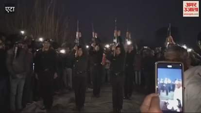 VIDEO : सैनिक अमन यादव की सकतपुर रेवाड़ी में हुई अंत्येष्टि