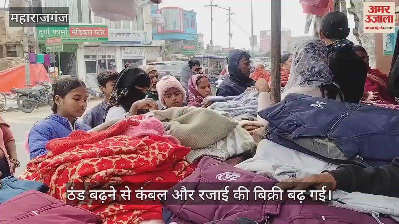 VIDEO : Big demand for woolen clothes after increasing cold