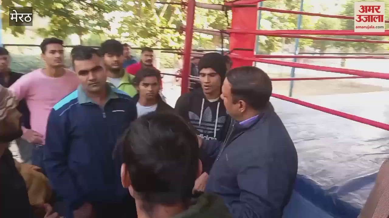 VIDEO : Meerut: Boxers create ruckus over trial