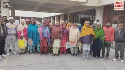 VIDEO : villagers of Anupgarh demanded plots in village