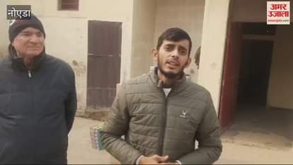 VIDEO : To protect cows from cold Greater Noida Authority arranged heating bulbs in Jalpura Gaushala