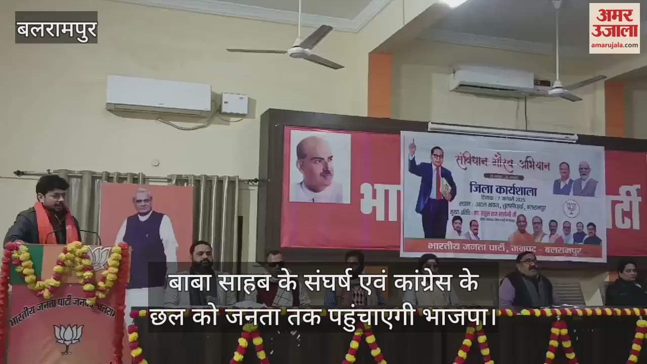 VIDEO : बाबा साहब के संघर्ष एवं कांग्रेस के छल को जनता तक पहुंचाएगी भाजपा