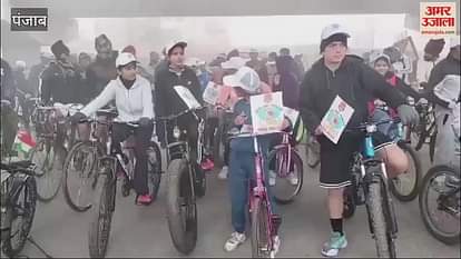 VIDEO : Cycle Rally in moga VIDEO : Cycle Rally in moga