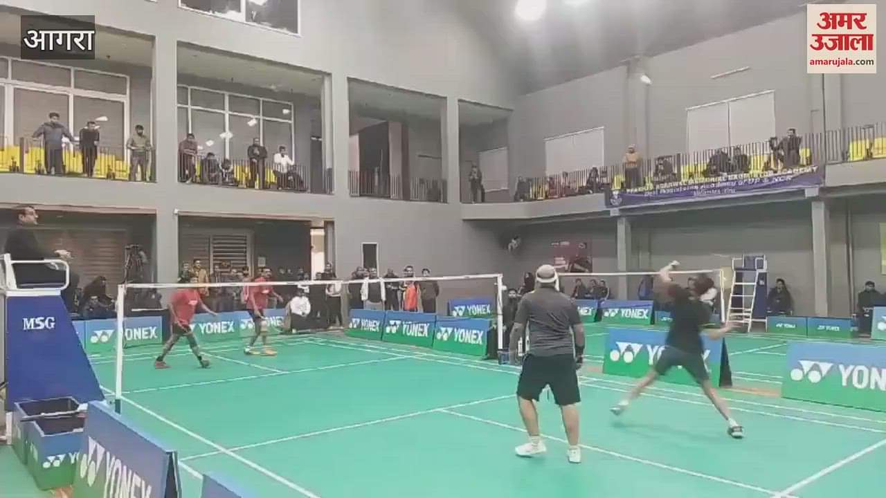 VIDEO : Final matches played in Veteran Badminton Championship