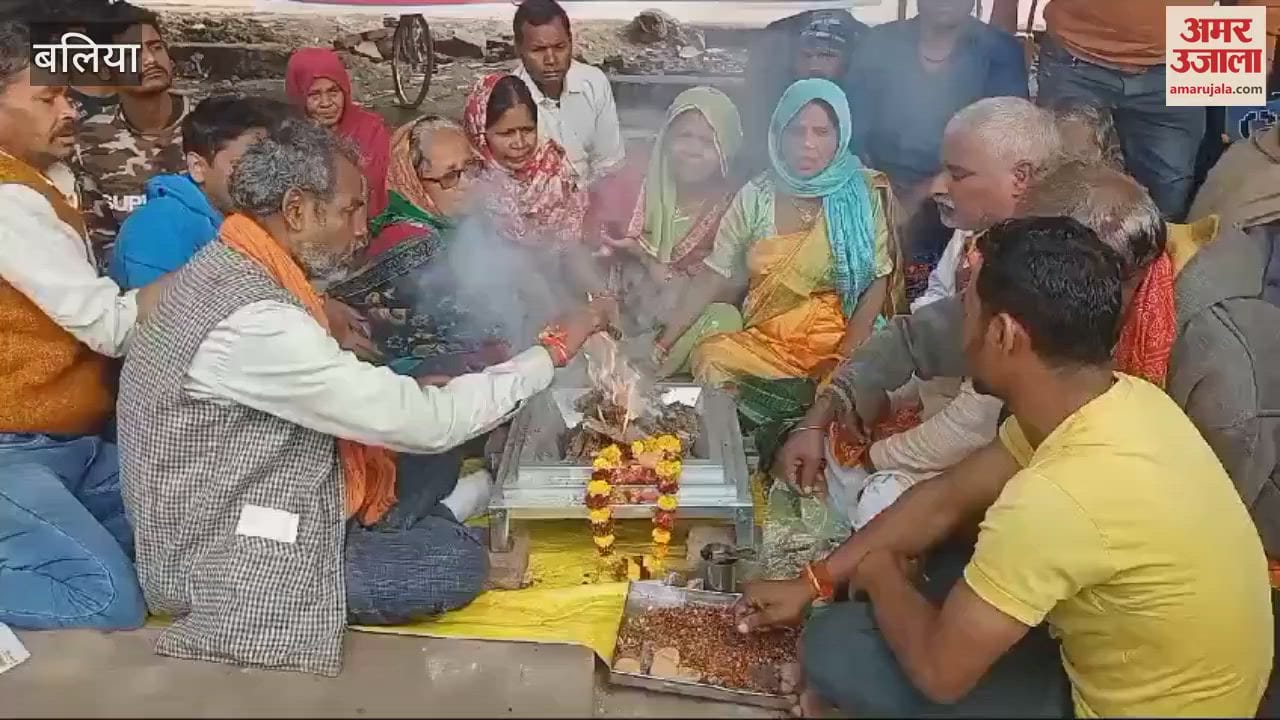 VIDEO : Shopkeepers performed Buddhi Shuddhi Yagna district administration encroachment removed
