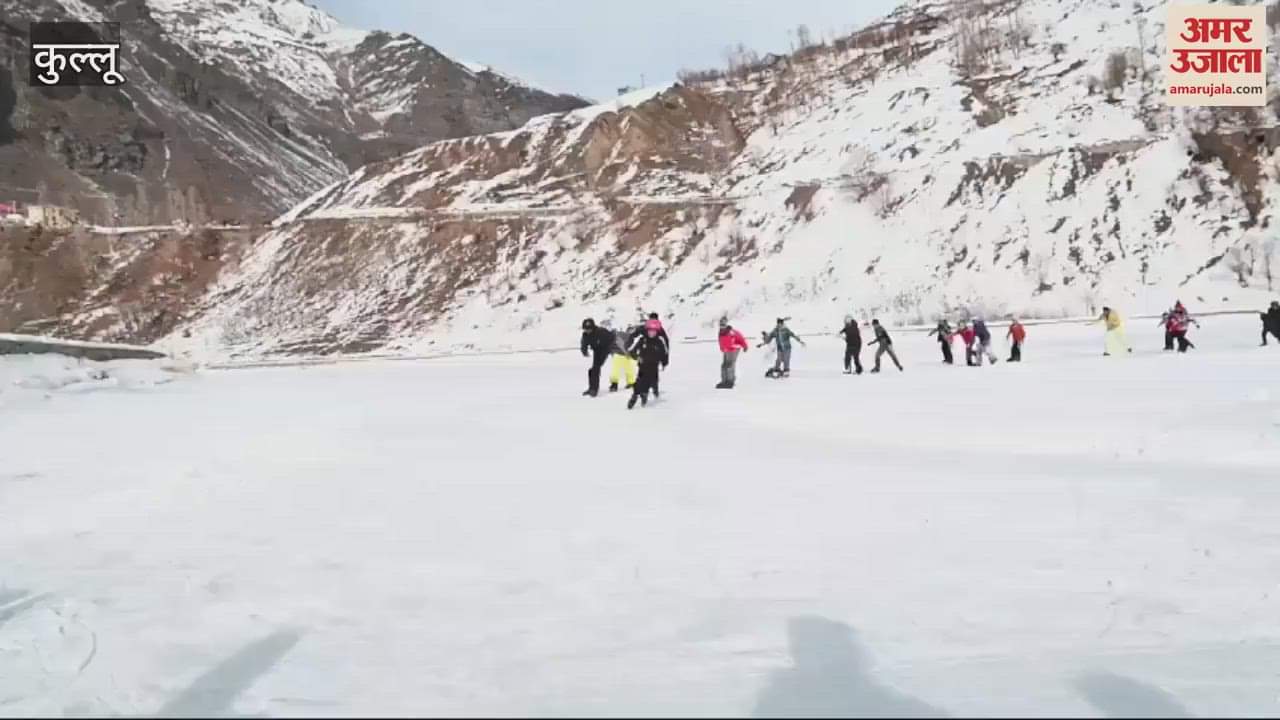 VIDEO : Four-day ice skating training camp starts at Sissu Lake