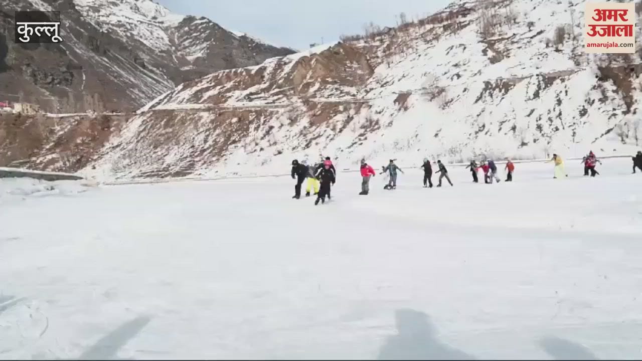 VIDEO : Four-day ice skating training camp starts at Sissu Lake