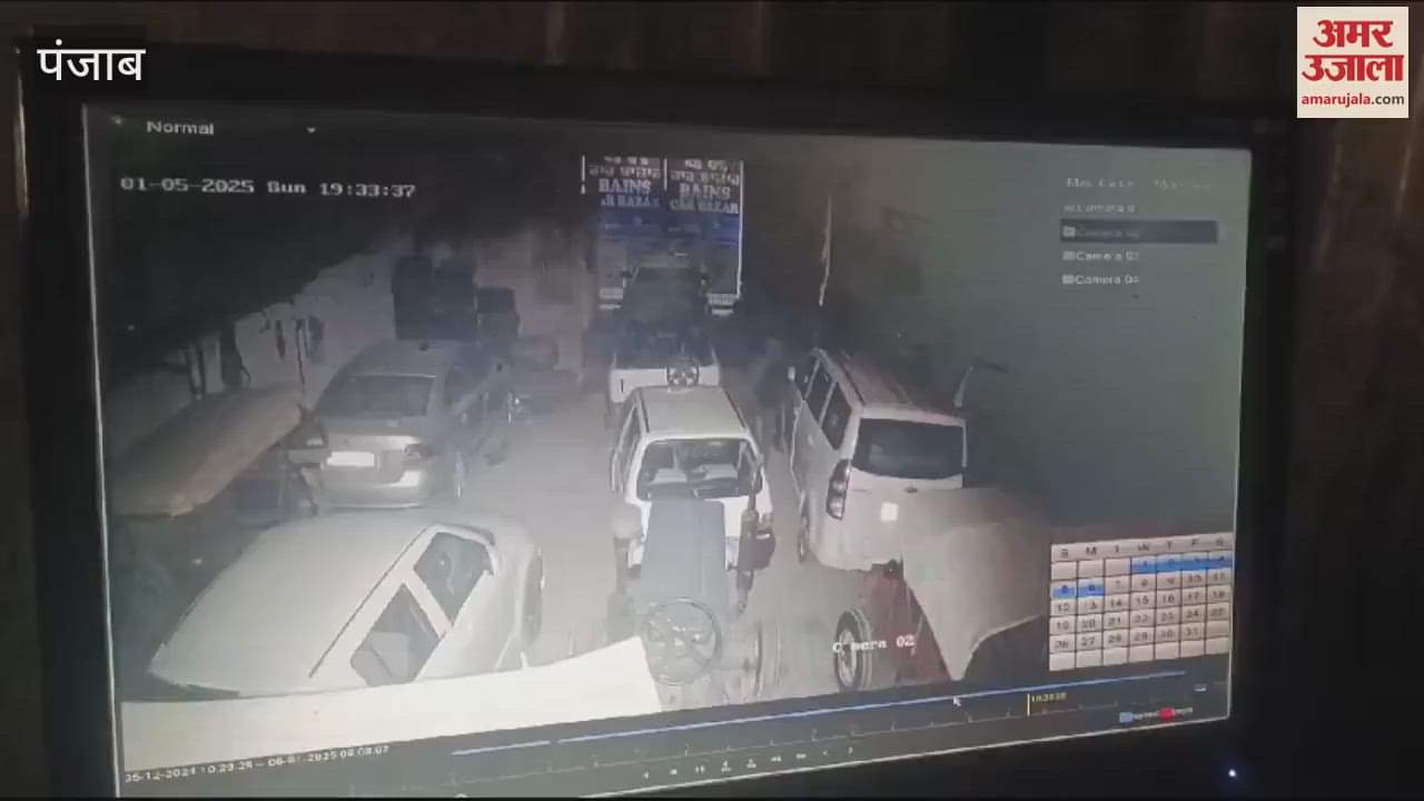 VIDEO : फगवाड़ा में मोटर गैराज में चोरी, सीसीटीवी में कैद हुई वारदात