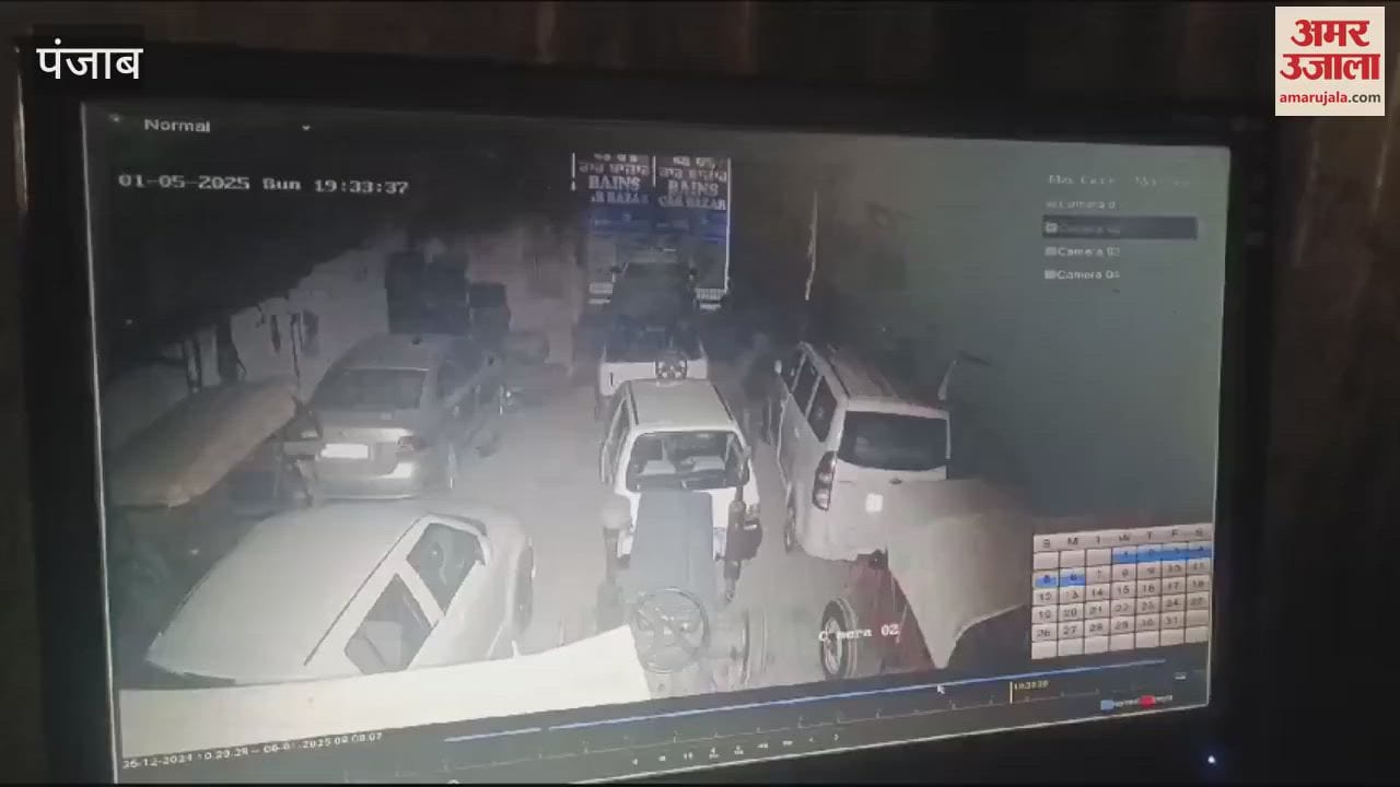 VIDEO : फगवाड़ा में मोटर गैराज में चोरी, सीसीटीवी में कैद हुई वारदात