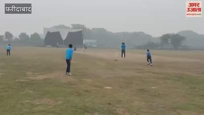 VIDEO : RPCA Under-14 Winter Cricket Cup is being held in Faridabad
