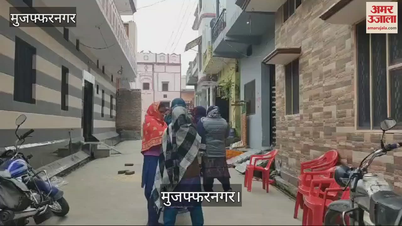 VIDEO : In Muzaffarnagar accident, husband returning from Vrindavan died, wife injured