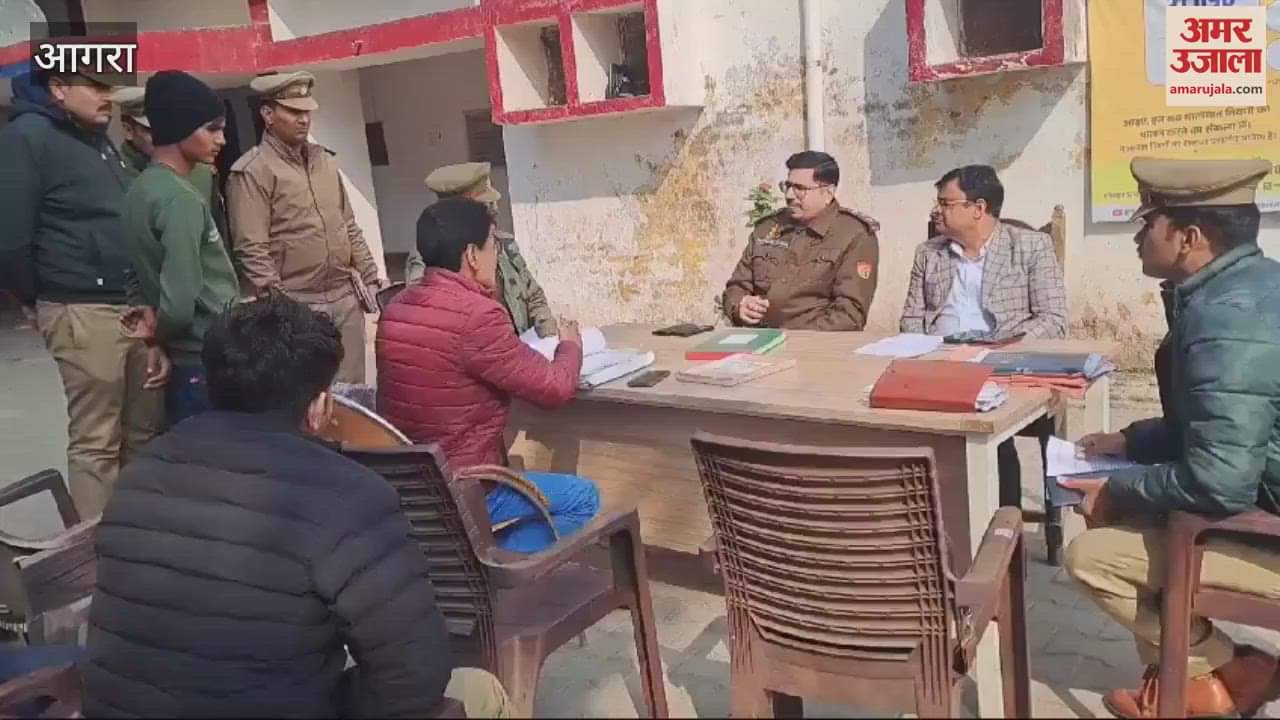 VIDEO : People complaints heard on the police station only six could be resolved