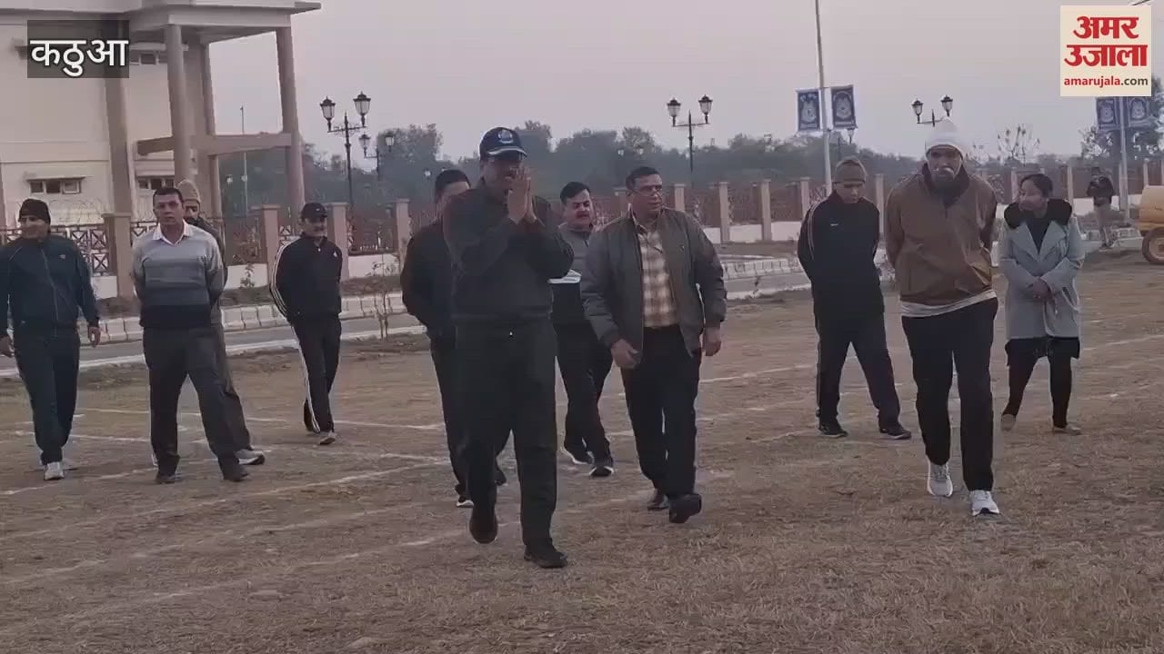 VIDEO : Lohri celebration at CRPF Group Centre, Deputy Inspector General Manoj Kumar celebrated the festival with the soldiers.