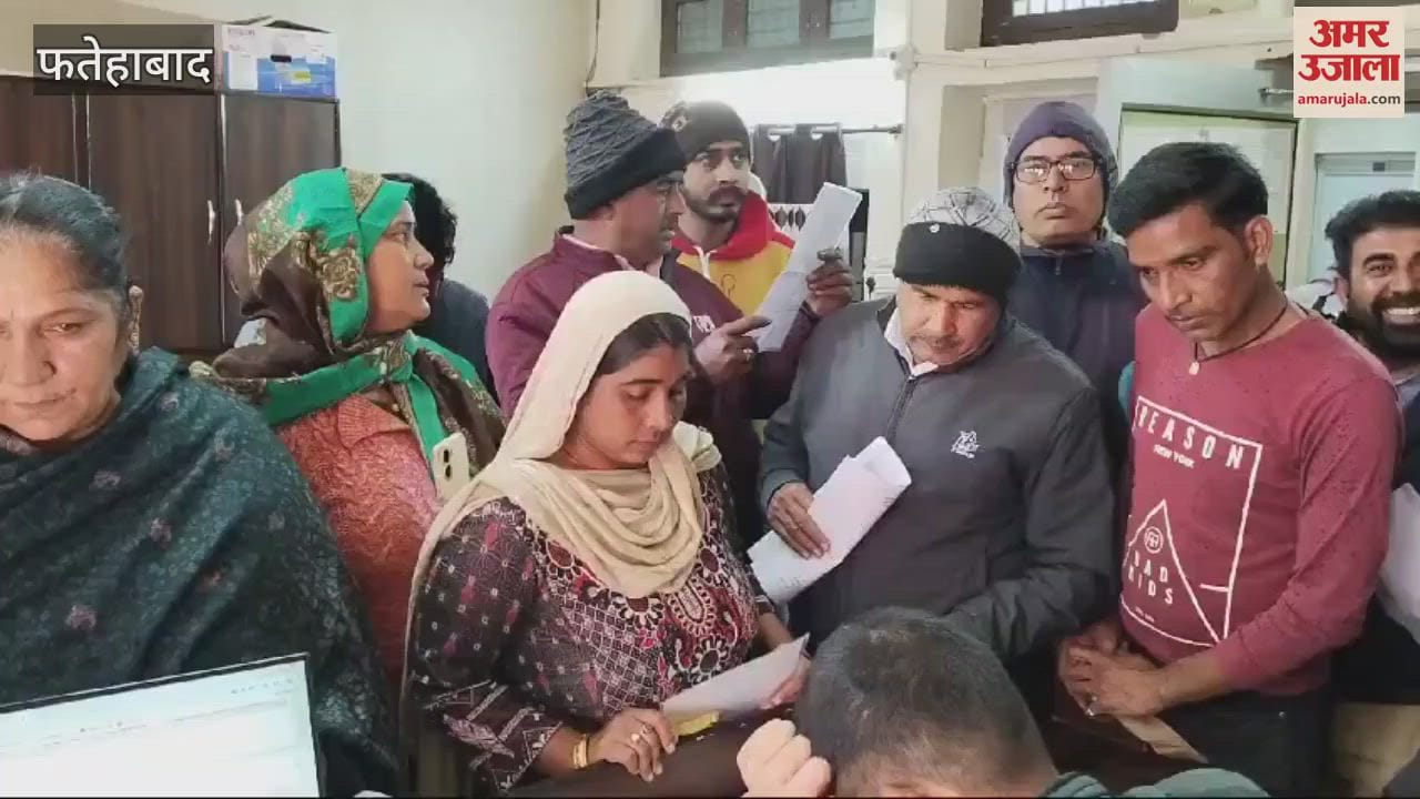 VIDEO : Property ID solution camps will not be held in the wards of Fatehabad, administration has closed them, it will have to be done in the office