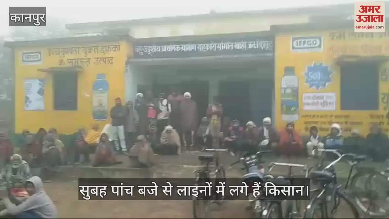 VIDEO : चित्रकूट में खाद के लिए जद्दोजहद, किसान परेशान…घने कोहरे में सुबह पांच बजे से लाइनों में लगे हैं