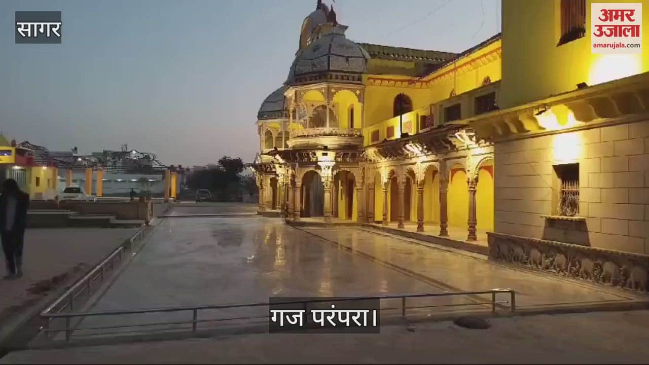 Sagar Know amazing elephant tradition of this monastery here this female elephant follows rules like saint