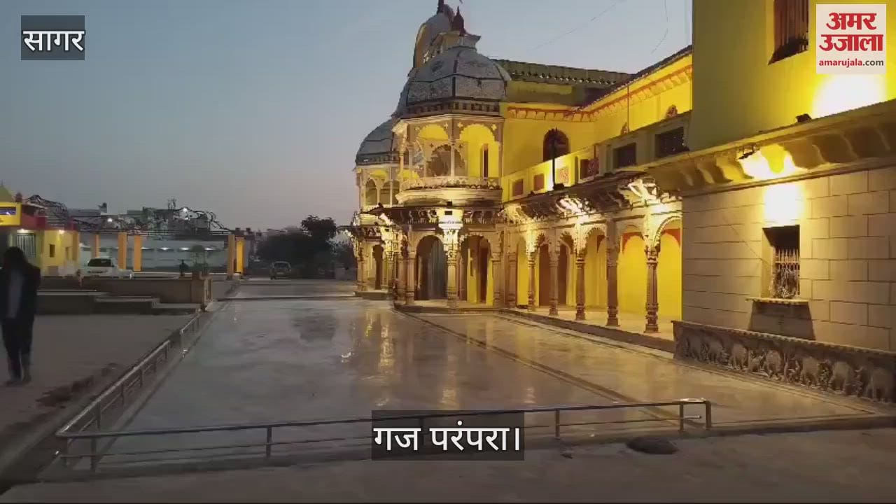 Sagar Know amazing elephant tradition of this monastery here this female elephant follows rules like saint
