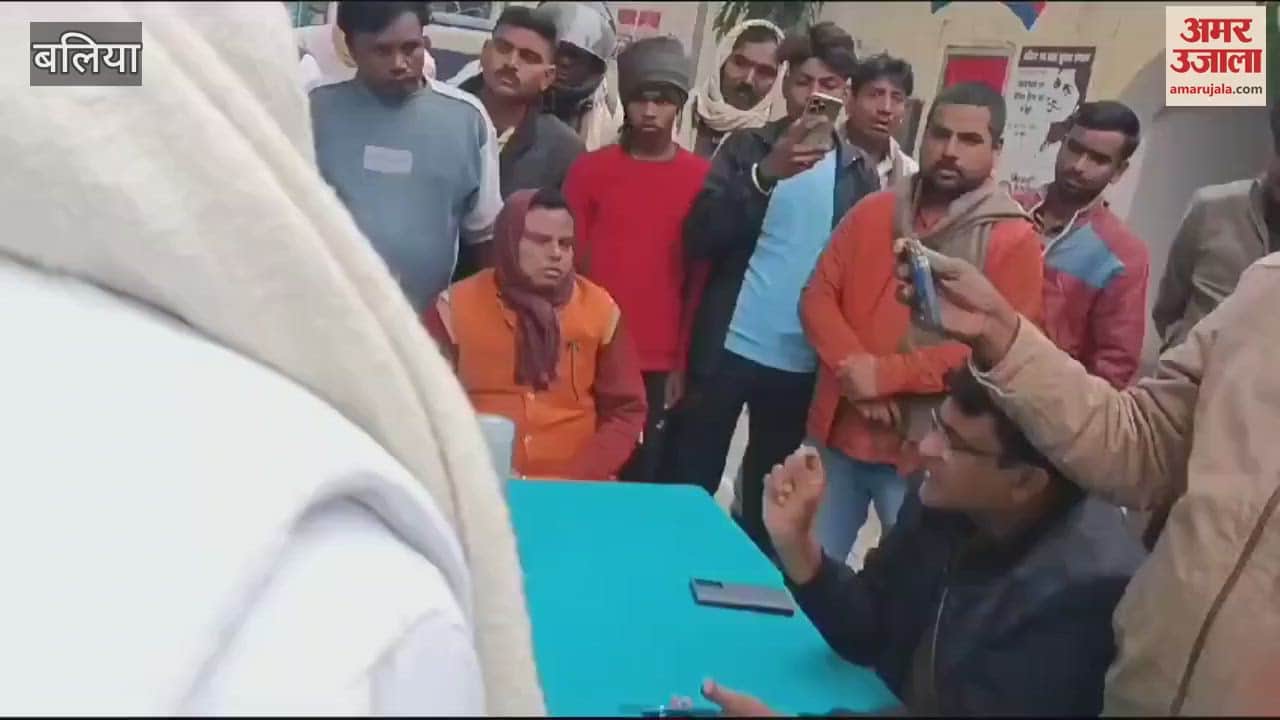 VIDEO : altercation between BJP leader police station in-charge regarding case police registered FIR