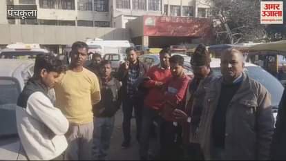 VIDEO : Laborer dies after falling from five-storey under-construction building Panchkula